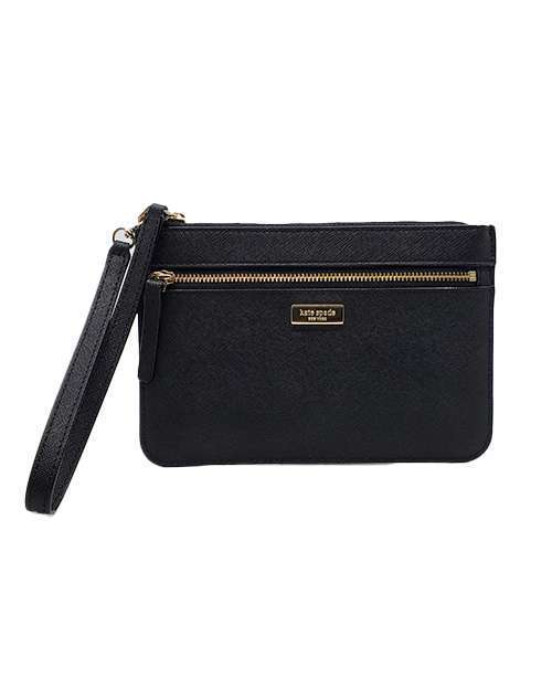 Kate Spade Black Leather Wallet - elegance21 - Kuwait